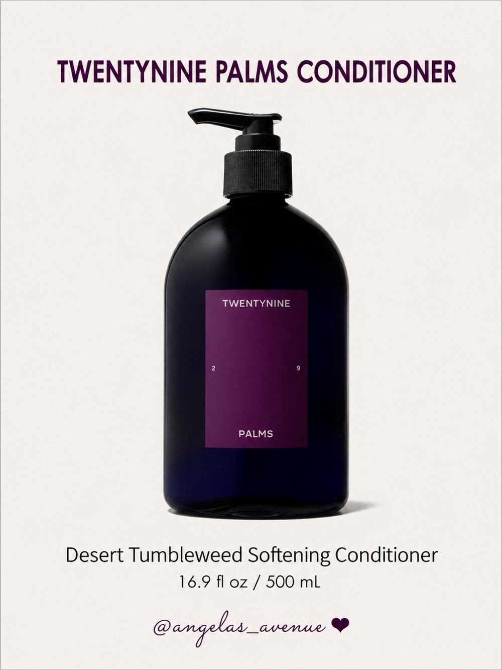 29 Palms CONDITIONER - Desert Tumbleweed Softening Conditioner